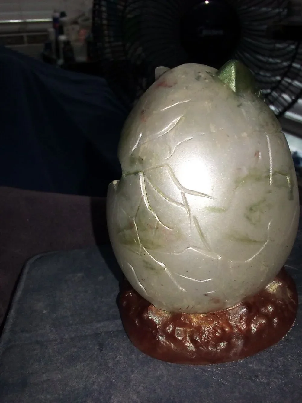 Handmade Dragon Hatching from Egg Statue